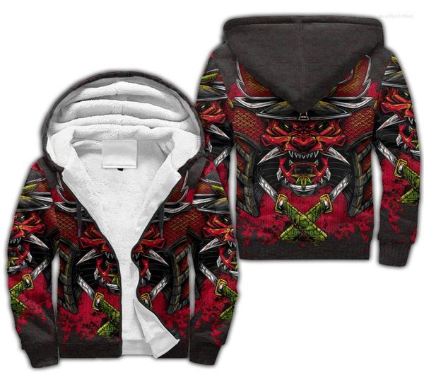 men039s hoodies fashion oni mask samurai tattoo pattern 3d printed winter thicker zip hoodie casual hooded coat tracksui5311961, Black
men039s hoodies fashion oni mask samurai tattoo pattern 3d printed winter thicker zip hoodie casual hooded coat tracksui5311961, Black