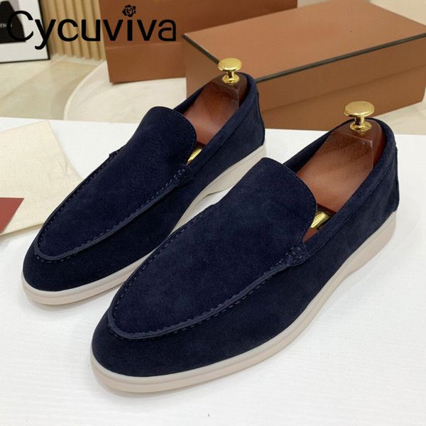 dress shoes kid suede men loafers shoes khaki leather flat casual penny shoes men slip-on lazy loafers summer walk shoes men 230822, Black
dress shoes kid suede men loafers shoes khaki leather flat casual penny shoes men slip-on lazy loafers summer walk shoes men 230822, Black