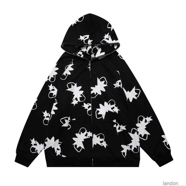 china-chic original american retro all star zipper hoodie loose and versatile for men and women, Black
china-chic original american retro all star zipper hoodie loose and versatile for men and women, Black
