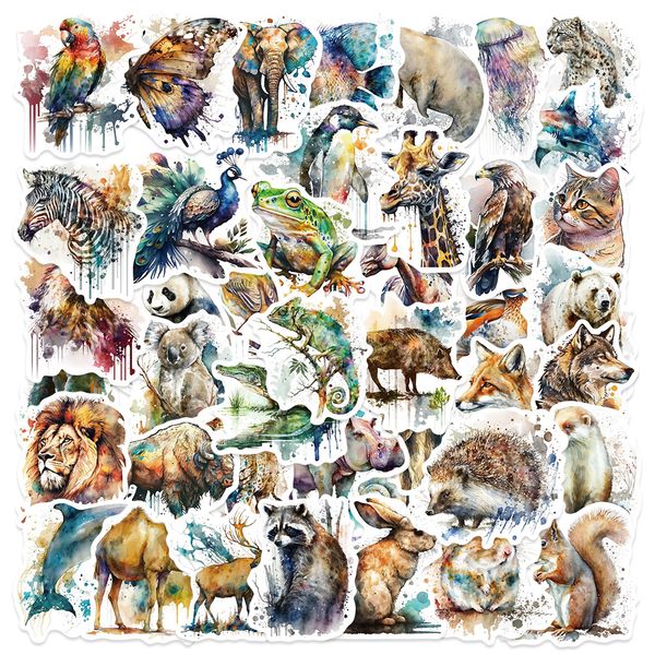 50 pcs mixed watercolor animals lapstickers for car fridge helmet ipad bicycle phone motorcycle ps4 book pvc diy toys kids decals
50 pcs mixed watercolor animals lapstickers for car fridge helmet ipad bicycle phone motorcycle ps4 book pvc diy toys kids decals