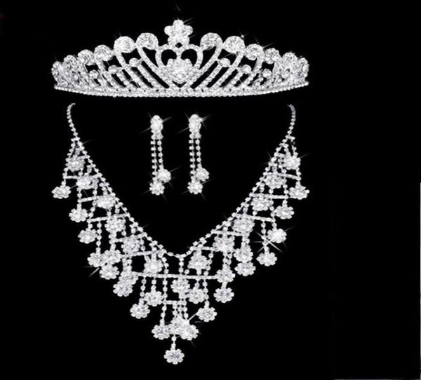 rhinestone flowers bridal jewelry sets crown earrings neckline 3 pieces tiaras for wedding hair accessories9921614, White
rhinestone flowers bridal jewelry sets crown earrings neckline 3 pieces tiaras for wedding hair accessories9921614, White