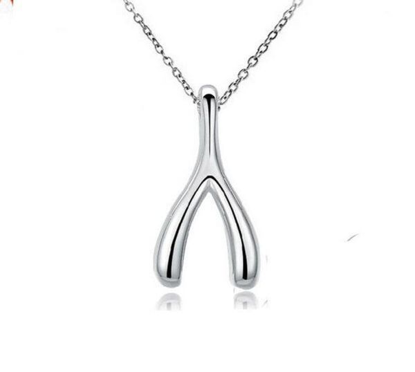 vintage wishbone maxi necklace for women wedding jewelry contracted style collarbone chain9297731, Silver
vintage wishbone maxi necklace for women wedding jewelry contracted style collarbone chain9297731, Silver