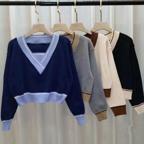 womens sweaters deeptown harajuku vneck sweater women cropped gyaru pullover vintage knitted jumper korean fashion aesthetic knitwear autumn, White;black
womens sweaters deeptown harajuku vneck sweater women cropped gyaru pullover vintage knitted jumper korean fashion aesthetic knitwear autumn, White;black