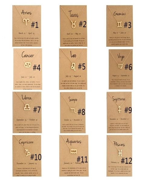 12 zodiac necklaces for men women pendant necklace with gift card constellation sign gold chain fashion jewelry9494044, Silver
12 zodiac necklaces for men women pendant necklace with gift card constellation sign gold chain fashion jewelry9494044, Silver
