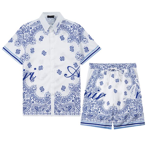 summer mens tracksuits hawaii beach pants set designer shirts printing leisure shirt man slim fit the board short sleeve short beachs, Gray
summer mens tracksuits hawaii beach pants set designer shirts printing leisure shirt man slim fit the board short sleeve short beachs, Gray