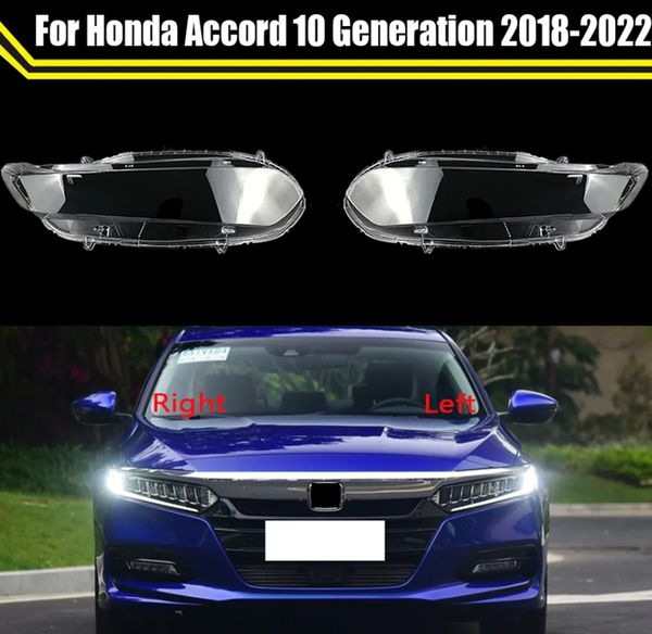 for honda accord 10 generation 2018-2022 car headlight head light lamp clear lens auto shell cover front glass lampshade caps
for honda accord 10 generation 2018-2022 car headlight head light lamp clear lens auto shell cover front glass lampshade caps