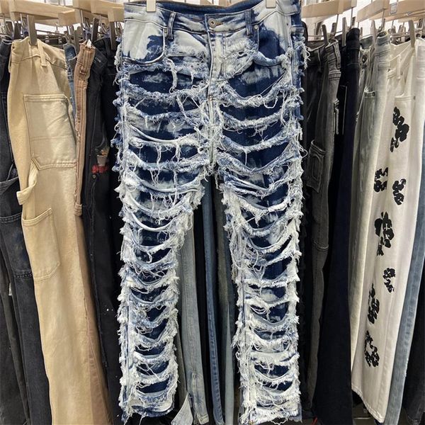 blue 2023ss high street denim pants leather men stretch feet fashion casual men's jeans270f, Black;brown
blue 2023ss high street denim pants leather men stretch feet fashion casual men's jeans270f, Black;brown