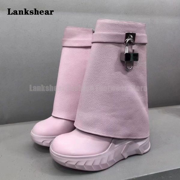 boots metal lock trouser womens side zipper round toe thick bottom chunky heel fashion ladies pink short women 230823, Black
boots metal lock trouser womens side zipper round toe thick bottom chunky heel fashion ladies pink short women 230823, Black