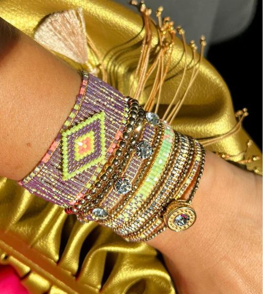 charm bracelets pretty bead vintage handmade miyuki woven bracelet set for women mexican friendship pulseras gift 230822, Golden;silver
charm bracelets pretty bead vintage handmade miyuki woven bracelet set for women mexican friendship pulseras gift 230822, Golden;silver
