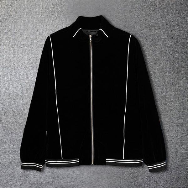 men s jackets european dividing line zipper baseball jacket men coat fall retro street couple bomber male black 230823, Black;brown
men s jackets european dividing line zipper baseball jacket men coat fall retro street couple bomber male black 230823, Black;brown