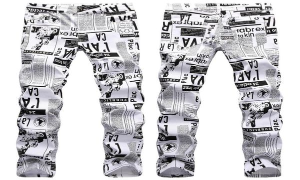mens street fashion prints jeans slimfit stretch denim pants newspaper painting party jeans cool casual jean1244113, Blue
mens street fashion prints jeans slimfit stretch denim pants newspaper painting party jeans cool casual jean1244113, Blue