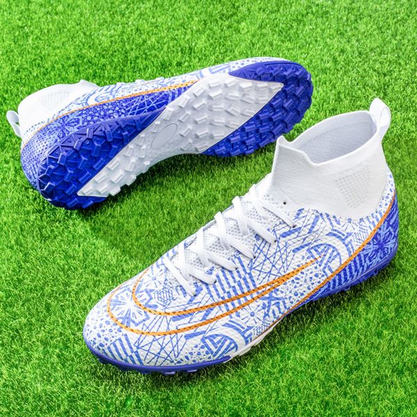 dress shoes high ankle sneakers men tf/fg soccer shoes kids outdoor cleats long spikes profession chaussure football shoes sock futsal shoes, Black
dress shoes high ankle sneakers men tf/fg soccer shoes kids outdoor cleats long spikes profession chaussure football shoes sock futsal shoes, Black