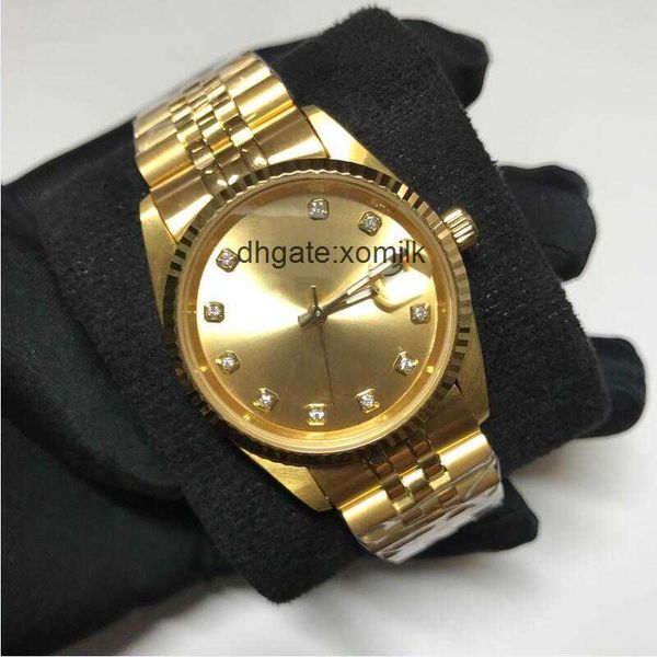 automatic asia 2813 luxury watches yellow gold men women datejust 36mm sweeping watches glide smooth second hand luminous needles a, Slivery;golden
automatic asia 2813 luxury watches yellow gold men women datejust 36mm sweeping watches glide smooth second hand luminous needles a, Slivery;golden