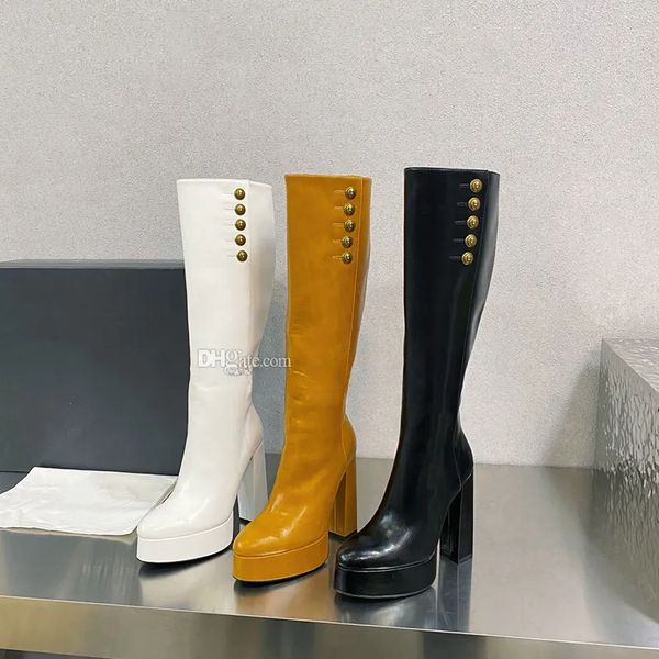 brune pumps lether knee boots pointed toe block chunky heels booties leather sole for grils womens luxury designer botton shoes factory foot, Black
brune pumps lether knee boots pointed toe block chunky heels booties leather sole for grils womens luxury designer botton shoes factory foot, Black