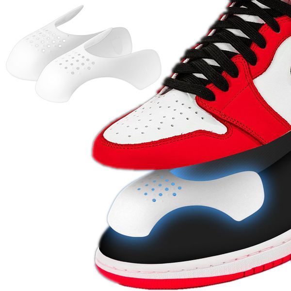 shoe parts accessories 1 pair anti crease protector for sneakers toe caps fold protection stretcher support shoes 3 colors 230823, White;pink
shoe parts accessories 1 pair anti crease protector for sneakers toe caps fold protection stretcher support shoes 3 colors 230823, White;pink