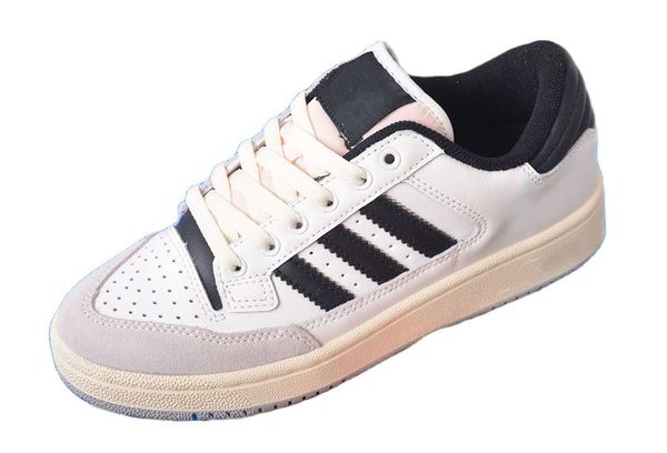 men's shoes summer trend joker breathable leisure sandals 2023 male money fall new leather stitching movement tide shoes lace-up design, Black
