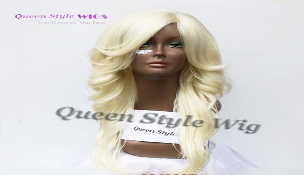 women wigs pastel blonde long wavy eversion curly hair wig oblique fringe hairstyle wig synthetic pale blonde color wig7207908, Black
women wigs pastel blonde long wavy eversion curly hair wig oblique fringe hairstyle wig synthetic pale blonde color wig7207908, Black