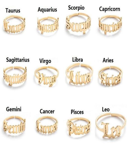 adjustable 12 constellations letter ring for woman opening wedding stainless steel zodiac finger rings birthday jewelry gift7595591, Silver
adjustable 12 constellations letter ring for woman opening wedding stainless steel zodiac finger rings birthday jewelry gift7595591, Silver
