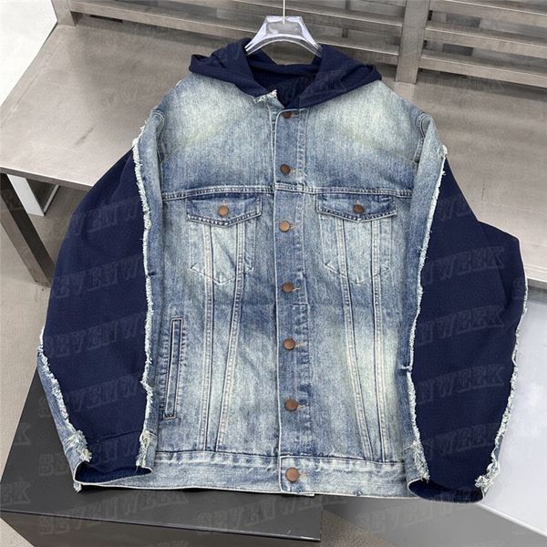 denim hoodies jackets for women designer hooded coats high street style girl pullover sweatshirts, Black
denim hoodies jackets for women designer hooded coats high street style girl pullover sweatshirts, Black
