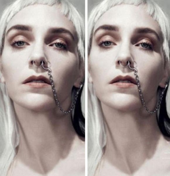 fashion alloy nose rings and studs fake septum nose to ear chain nose ring pierced earring jewelry drop ship18333623413483, Silver
fashion alloy nose rings and studs fake septum nose to ear chain nose ring pierced earring jewelry drop ship18333623413483, Silver