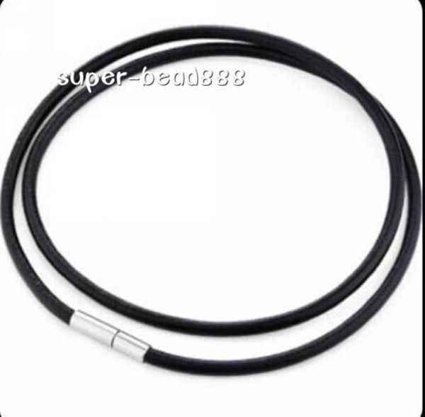 10pcslot fashion men039s stainless steel clasp cowhide leather cord pendant necklace6320285, Black
10pcslot fashion men039s stainless steel clasp cowhide leather cord pendant necklace6320285, Black