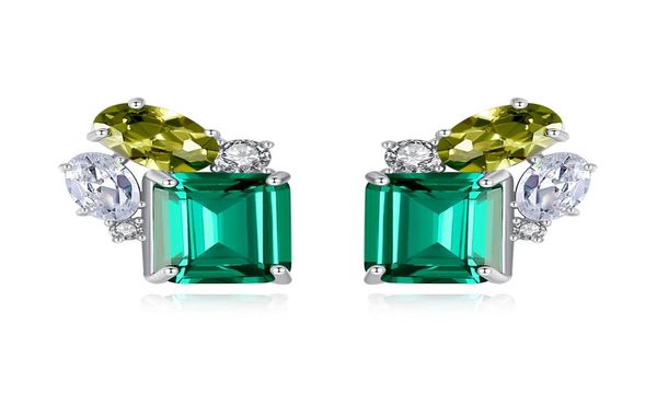 emerald gemstone stud earrings s925 silver shiny zircon earrings european temperament niche design jewelry3312339, Golden;silver
emerald gemstone stud earrings s925 silver shiny zircon earrings european temperament niche design jewelry3312339, Golden;silver
