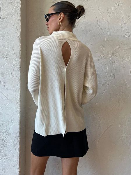 womens sweaters tossy white ribbed hollow out women pullover loose high waist elegant slim knit sweater long sleeve ladies fashion streetwea, White;black
womens sweaters tossy white ribbed hollow out women pullover loose high waist elegant slim knit sweater long sleeve ladies fashion streetwea, White;black