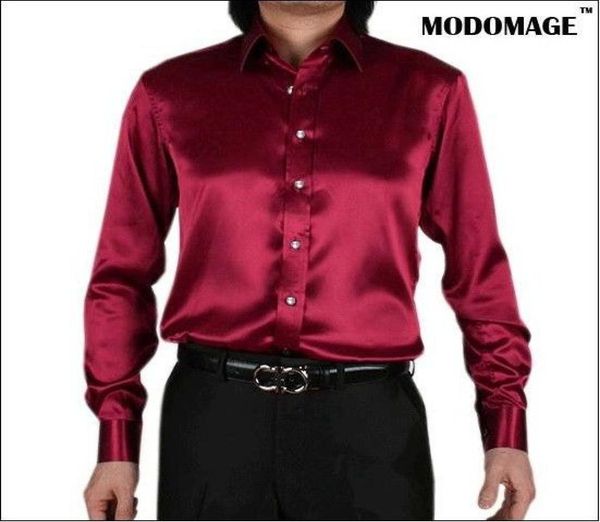 new spring autumn fashion brand men clothes slim fit mens long sleeve shirt men silk cotton casual male shirts social plus size to3857204, White;black
new spring autumn fashion brand men clothes slim fit mens long sleeve shirt men silk cotton casual male shirts social plus size to3857204, White;black
