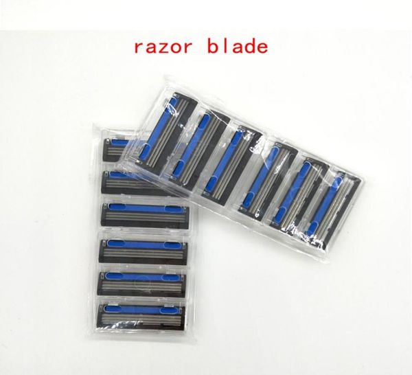 6 pcslot three layer razor blade men safe blue shaving razor 3 blades shaver standard close smooth skin trimmer 328506
6 pcslot three layer razor blade men safe blue shaving razor 3 blades shaver standard close smooth skin trimmer 328506