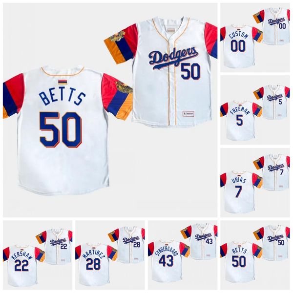 la 5 freddie an 2023 armenian heritage night jersey mookie betts dodger max muncy martinez max muncy will smith jason heyward julio urias cl, Blue;black
la 5 freddie an 2023 armenian heritage night jersey mookie betts dodger max muncy martinez max muncy will smith jason heyward julio urias cl, Blue;black