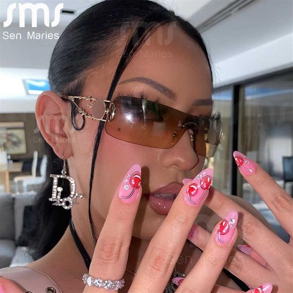 sunglasses new punk one piece sunglasses women 2000's brand designer sun glasses y2k wrap around sunshade eyeglasses men eyew291d, White;black
sunglasses new punk one piece sunglasses women 2000's brand designer sun glasses y2k wrap around sunshade eyeglasses men eyew291d, White;black
