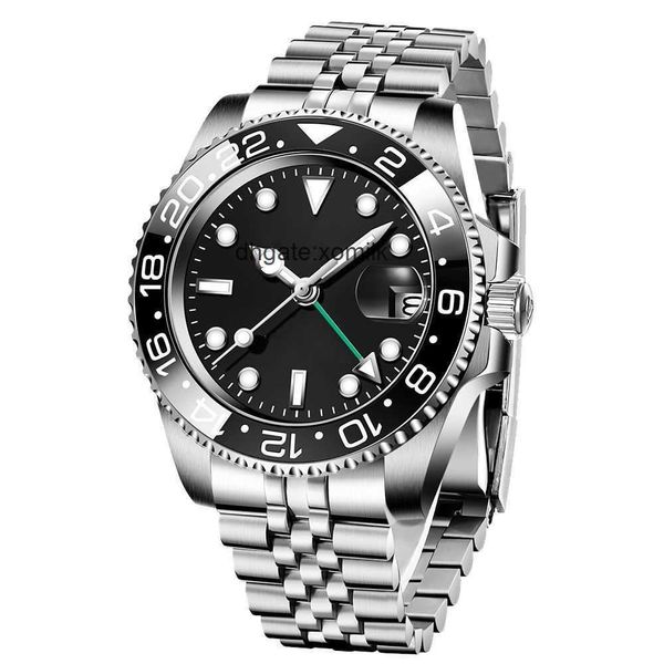 designer mens gmt ii watches automatic mechanical 40mm batman watch movement stainless steel ceramic sapphire luminous men wristwatches mont, Slivery;golden
designer mens gmt ii watches automatic mechanical 40mm batman watch movement stainless steel ceramic sapphire luminous men wristwatches mont, Slivery;golden