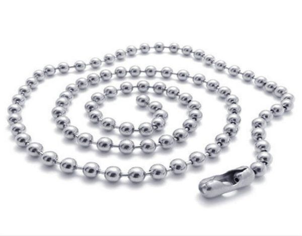 24mm bead chain necklace stainless steel ball silver chains link necklaces for men women5737956
24mm bead chain necklace stainless steel ball silver chains link necklaces for men women5737956