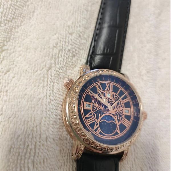 luxury watches black leather strap watches men's watch quartz movement watchs2467, Slivery;brown
luxury watches black leather strap watches men's watch quartz movement watchs2467, Slivery;brown