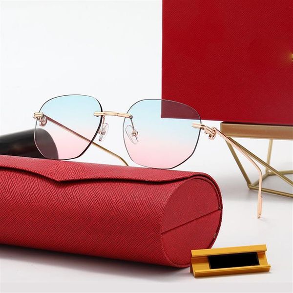 designer sunglasses sports mens women gold and silver frameless metal round oval optical frame black grey blue transparent lens su281d, White;black
designer sunglasses sports mens women gold and silver frameless metal round oval optical frame black grey blue transparent lens su281d, White;black