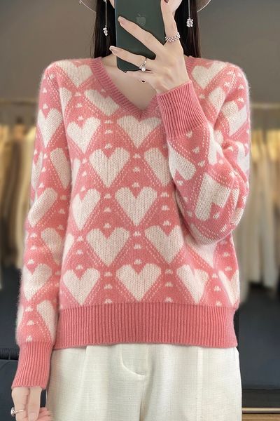 women's sweaters evrg winter woman's casual thick jumper female pullover long sleeve vneck clothes 100 wool knitted blouse dlw 23, White;black
women's sweaters evrg winter woman's casual thick jumper female pullover long sleeve vneck clothes 100 wool knitted blouse dlw 23, White;black