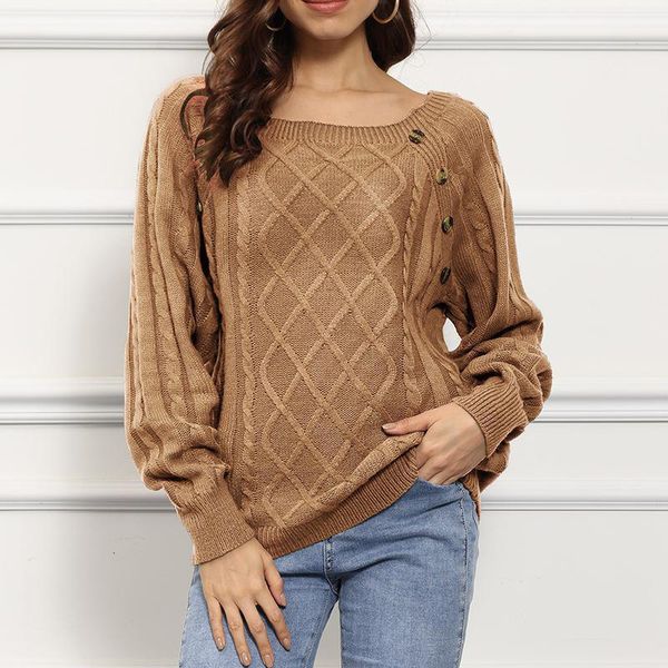 womens sweaters women autumn winter casual buttons long sleeve knitted pullovers fashion sweaters elegant solid jumper 230822, White;black
womens sweaters women autumn winter casual buttons long sleeve knitted pullovers fashion sweaters elegant solid jumper 230822, White;black
