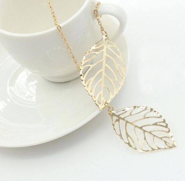 vintage women silver gold charm chain necklace hollow leaf clavicle necklace two leaves pendant necklace jewelry2029617
vintage women silver gold charm chain necklace hollow leaf clavicle necklace two leaves pendant necklace jewelry2029617