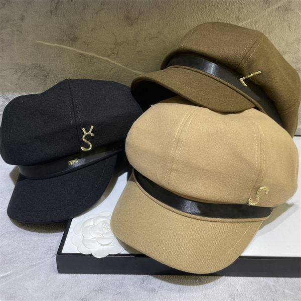 designer beret fashion letter luxury fitted hat beret cap outdoor bonnet winter hats fashion street women mens octagonal hats, Blue;gray
designer beret fashion letter luxury fitted hat beret cap outdoor bonnet winter hats fashion street women mens octagonal hats, Blue;gray
