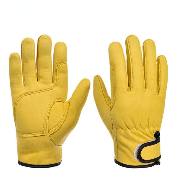 five fingers gloves work gloves sheepskin leather workers work welding safety protection garden sports motorcycle driver wearresistant 23082, Blue;gray
five fingers gloves work gloves sheepskin leather workers work welding safety protection garden sports motorcycle driver wearresistant 23082, Blue;gray