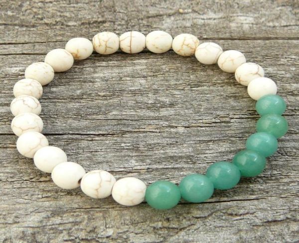 sn0334 new bohemia jewelry whole women mens bracelet meditation yoga beaded howlite green aventurine bracelet3401586, Black
sn0334 new bohemia jewelry whole women mens bracelet meditation yoga beaded howlite green aventurine bracelet3401586, Black