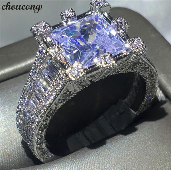 choucong vintage court ring 925 sterling silver clear 3ct 5a cz engagement wedding band rings for women bridal jewelry gift6057521, Slivery;golden
choucong vintage court ring 925 sterling silver clear 3ct 5a cz engagement wedding band rings for women bridal jewelry gift6057521, Slivery;golden