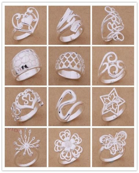 mixed order 24pcslot 925 silver plated rings fashion jewelry party style christmas gift 5921684
mixed order 24pcslot 925 silver plated rings fashion jewelry party style christmas gift 5921684