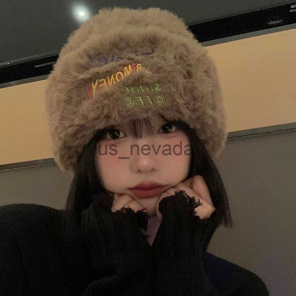 beanie/skull caps cute plush knitted hat for women in autumn and winter big headband warm woolen hat korean version show face small hat tren, Blue;gray
beanie/skull caps cute plush knitted hat for women in autumn and winter big headband warm woolen hat korean version show face small hat tren, Blue;gray