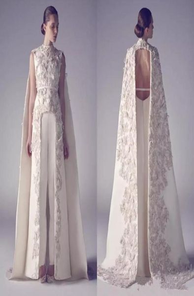 2019 zuhair murad evening dresses women jumpsuits arabic high neck backless prom gowns applique sheath formal evening dress custom6417028, Black
2019 zuhair murad evening dresses women jumpsuits arabic high neck backless prom gowns applique sheath formal evening dress custom6417028, Black