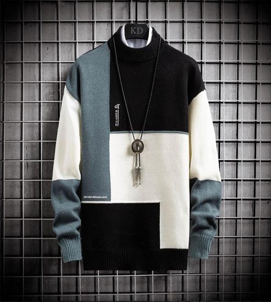 new winter cashmere warm sweater men turtleneck mens pullover patchwork slim fit sweaters knitted men039s christmas jumper2066836, White;black
new winter cashmere warm sweater men turtleneck mens pullover patchwork slim fit sweaters knitted men039s christmas jumper2066836, White;black