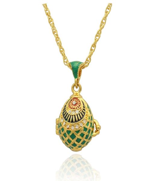 green enamel fish shape faberge egg pendant locket easter egg for russian style necklace with crystal and gold plated chain2486666, Silver
green enamel fish shape faberge egg pendant locket easter egg for russian style necklace with crystal and gold plated chain2486666, Silver