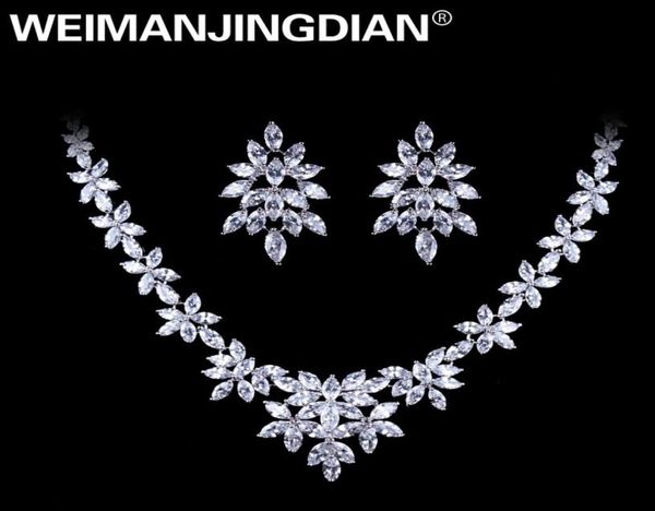 weimanjingdian white gold color plated cubic zirconia floral design zircon cz necklace earring wedding jewelry sets d18101002173572423428, Silver
weimanjingdian white gold color plated cubic zirconia floral design zircon cz necklace earring wedding jewelry sets d18101002173572423428, Silver