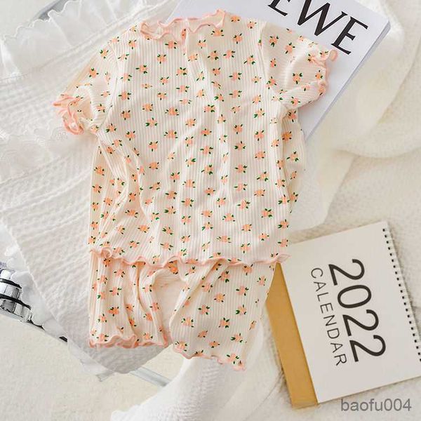 clothing sets summer baby girls cartoon bear children kids print floral lounge set 2pcs sleepwear fashion shorts set air-conditioned clothes, White
clothing sets summer baby girls cartoon bear children kids print floral lounge set 2pcs sleepwear fashion shorts set air-conditioned clothes, White