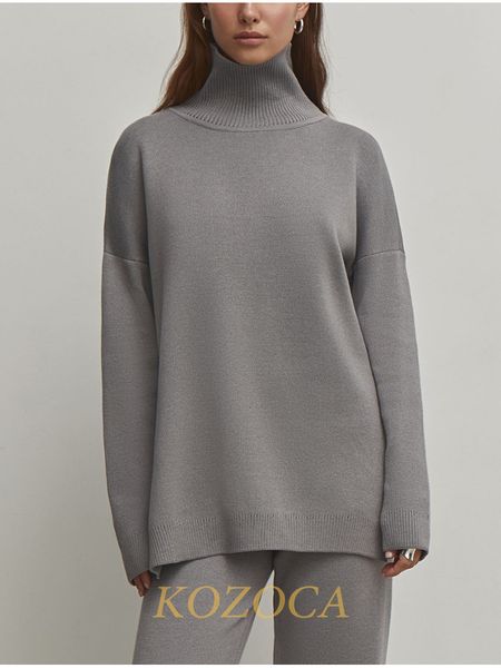 womens sweaters kozoca sweater women autumn winter loose casual thick soft pullover female warm long sleeve turtleneck fashion 230822, White;black
womens sweaters kozoca sweater women autumn winter loose casual thick soft pullover female warm long sleeve turtleneck fashion 230822, White;black